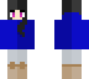 blue girl