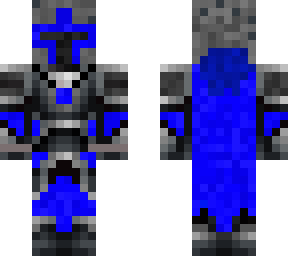 blue girl knight