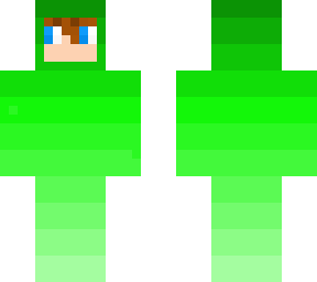 boy in slime costume