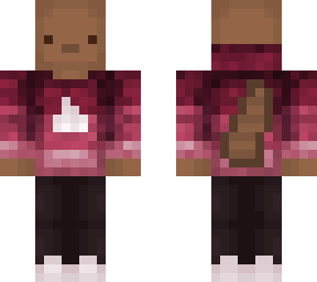 brown axolotl with red hoodie (with pants)