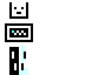 calm black white skin