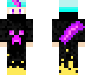 colorful creeper boy