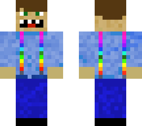cooky nerd with rainbow suspenders