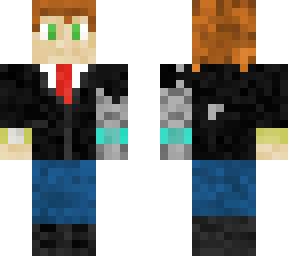 cyborg with suit