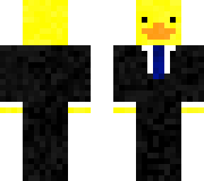 duck in a suit