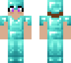 girl in diamond armor