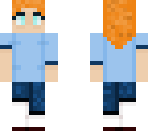 girl with orange hair