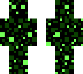 glitch slime (green pixel special effects)