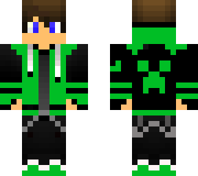 green creeper skin (plz don't use this it's for my bro)