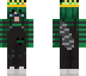 green raccoon crown
