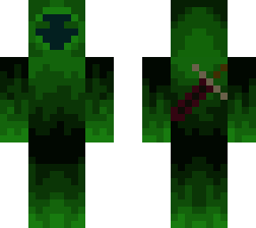 green shadow warrior skin