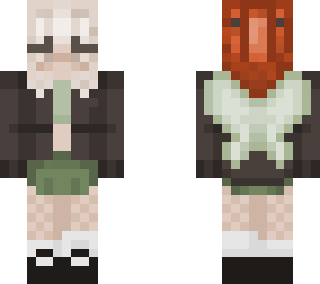 grunge red hair fairy