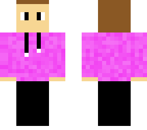 guy in pink sweatshirt