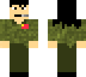 hymn with military uniform (?)