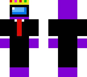 king of impostors - purple in a suit
