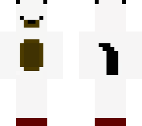 my first skin that i made/a white bear