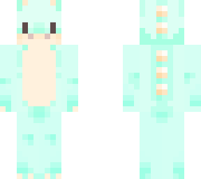 pastel green dino