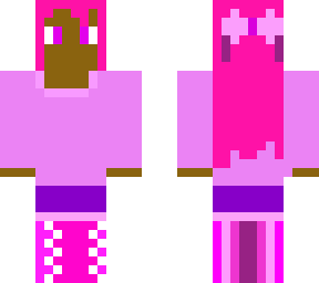 pink girl with bow:)