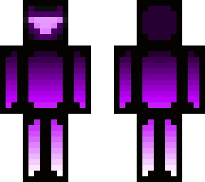 purple gradient person