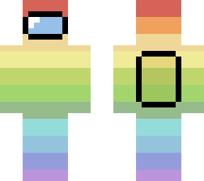 rainbow among us character