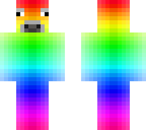 rainbow cow