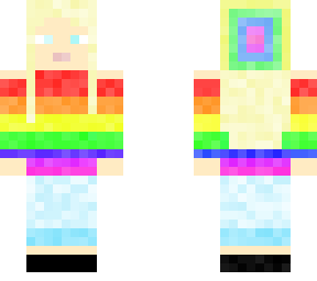 rainbow girl