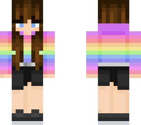 rainbow hoodie