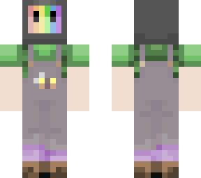rainbow tv dungaree