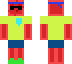 red  bad slime