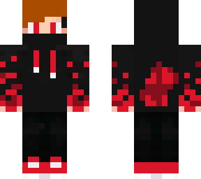 red hoodie