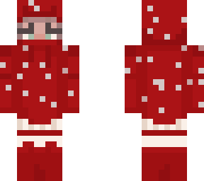 red mushroom frog hoodie girl skin :)
