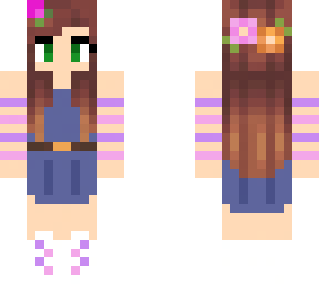 rose in her spring outfit