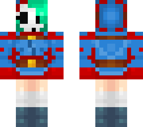 shy gal (azul y rojo)