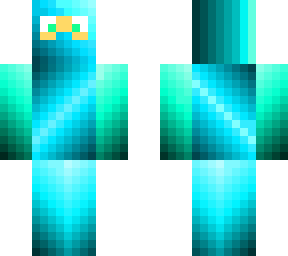 skin ninja azul