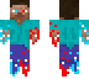 steve azul y rojo