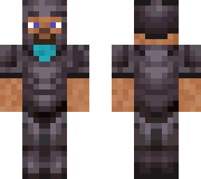 steve with netherite armor