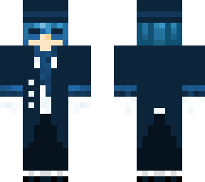 the blue magician