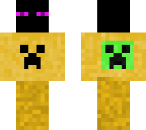 yellow gaming ender men