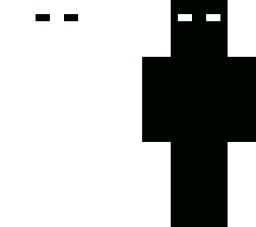 black and white