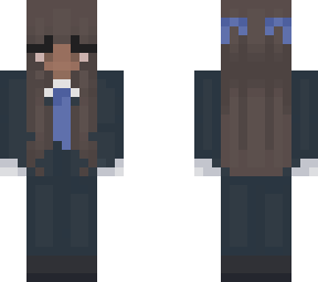 black girl suit