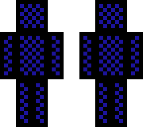 blue & black sheckers