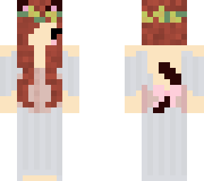 brown hair cat girl medieval