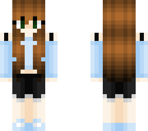 brown haired girl