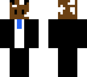 cow in a suit