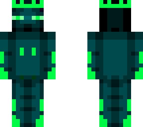 electric enderman but green