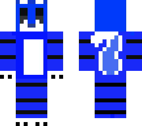 empty bluefwolf suit