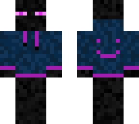 enderman with hoodie