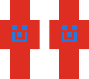 face man inverted