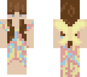 fairy ~ long brown hair, gray eyes, elf ears