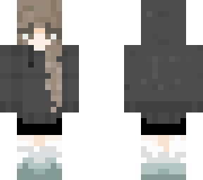 girl in hoodie